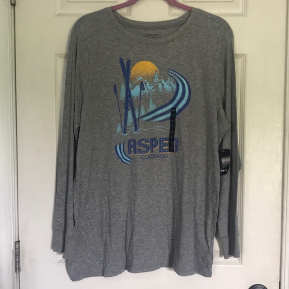 NWOT Torrid Aspen Classic Fit Super Soft Slub Crew Neck Long Sleeve Tee - Picture 5 of 7